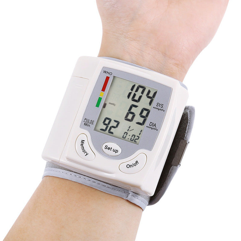 Wrist Blood Pressure Monitor