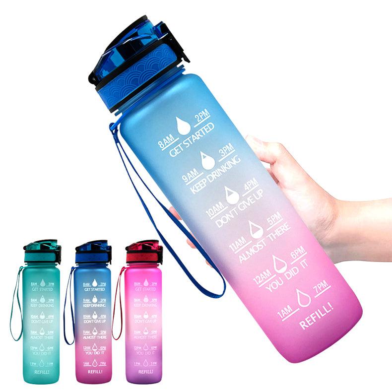Sports Water Bottle Gradient Cup